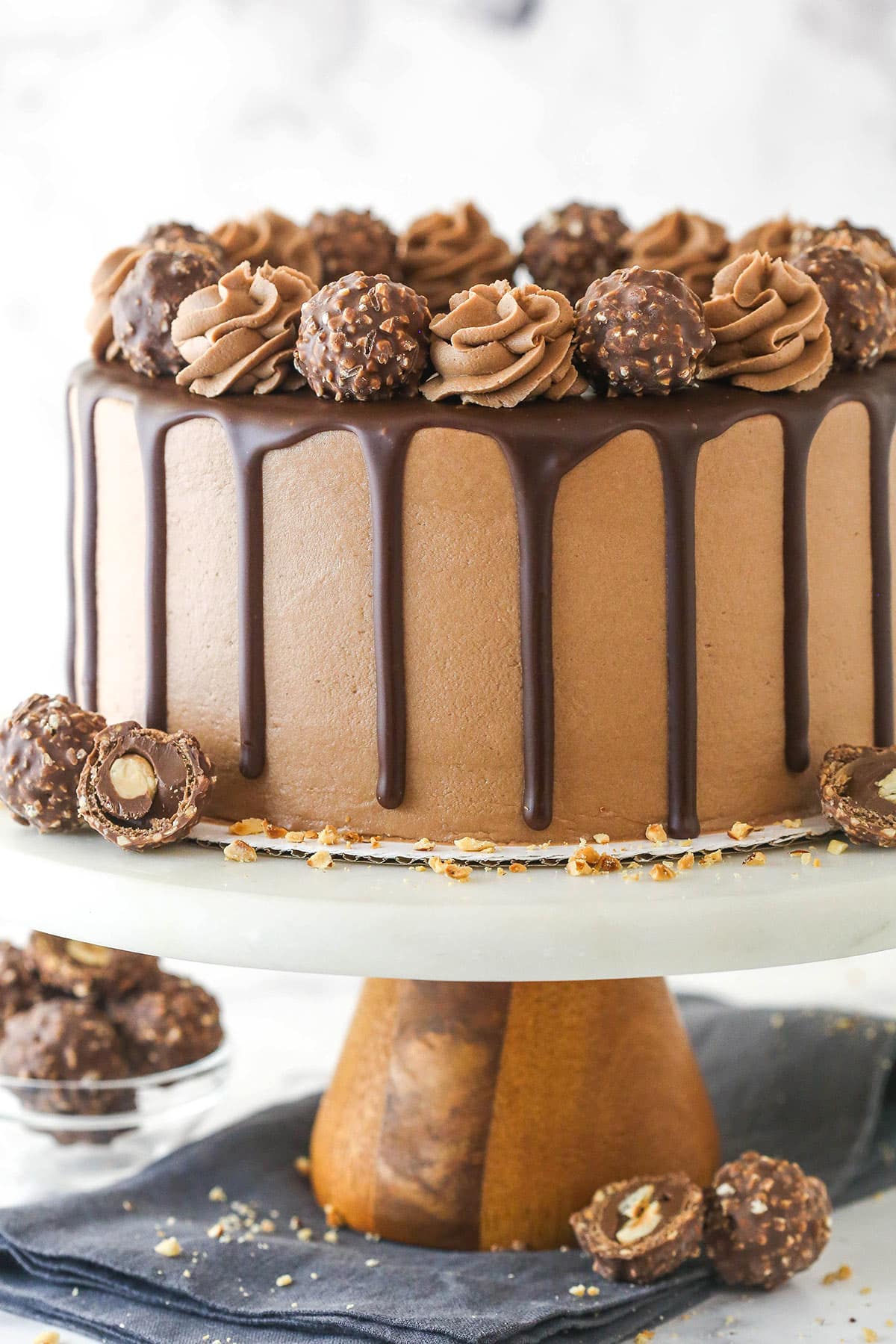 Nutella Chocolate Torte 10"
