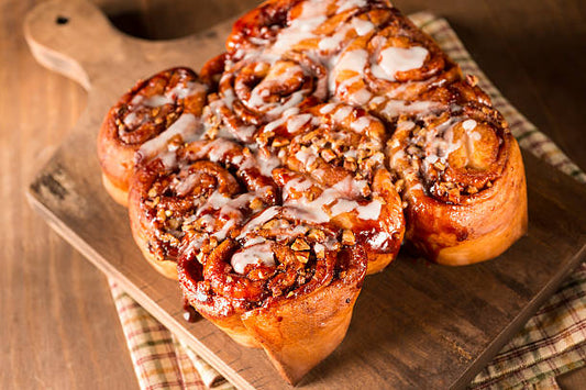 Sticky Maple Pecan Bun