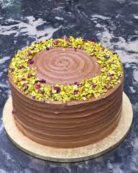 Chocolate Pistachio Torte 10"