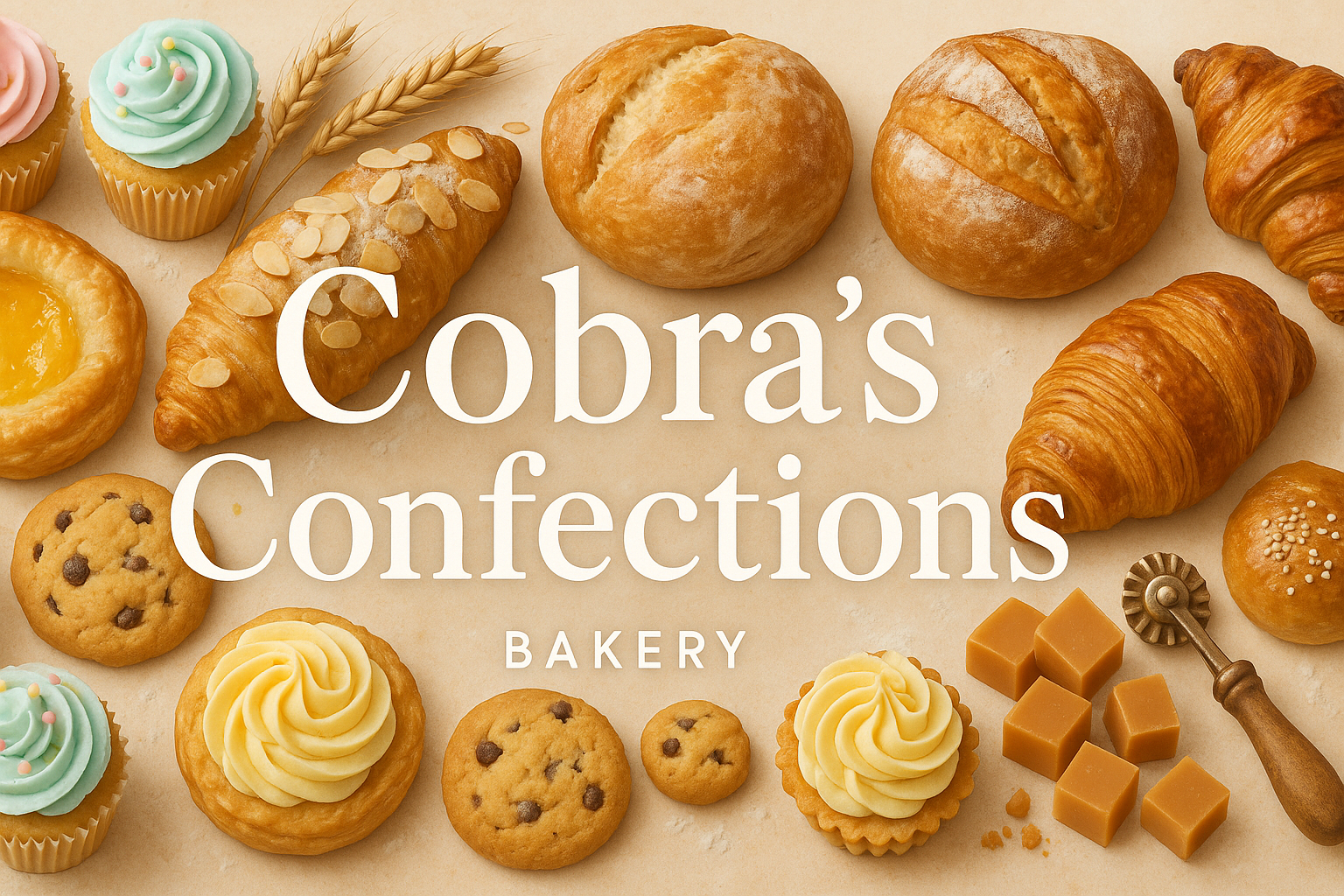 website banner for my bakery